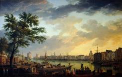 Le port de La Rochelle au 18ème par Vernet