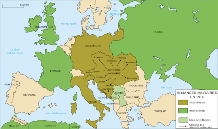 carte des alliances 